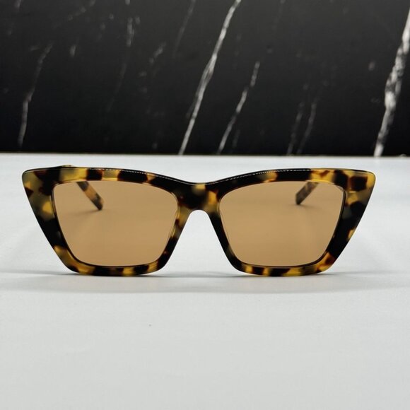 NEW SL276 MICA 037 SAINT LAURENT SUNGLASSES HAVANA EYEWEAR SAINT LAURENT SL 276 - Picture 5 of 13